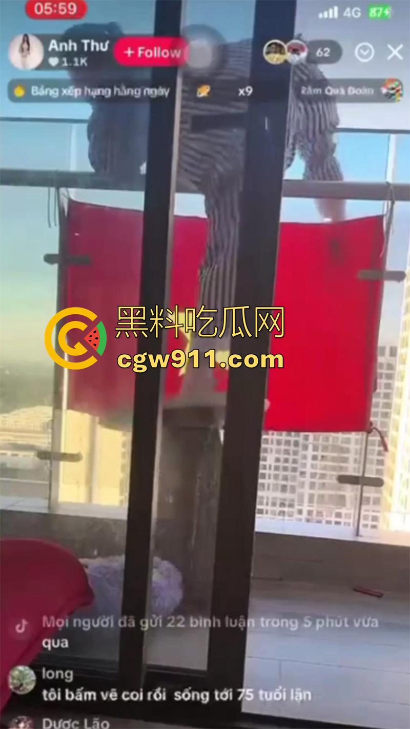 越南TikTok巨乳网红直播跳楼，被闺蜜出卖成大哥玩物，被男友报复流出性爱视频，女神形象尽毁，一跃而下当场身亡！-8