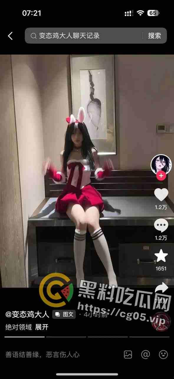 【变态鸡大人】和她的榜一大哥 网红发抖音暴漏金主爸爸大鸟原视频以及事后个人说明-3