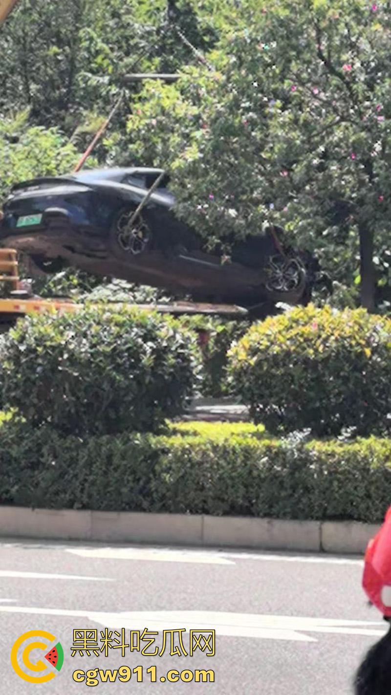 武汉小米汽车撞警察,地板油加速起步,本想装个大的结果翻车,警察当场撞死,小米汽车碎一地!-2