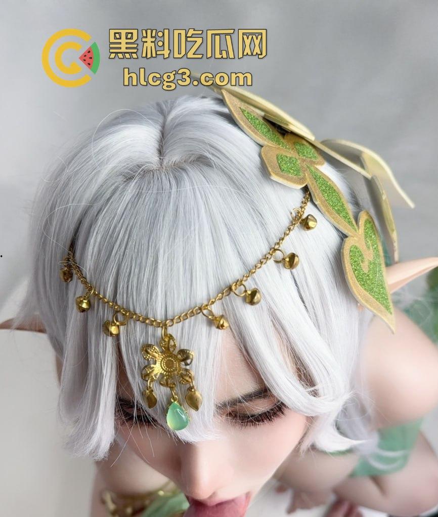 泰国绝美COSER『DreamTamu』打破次元壁!COS原神大慈树王跪地口交!女神口活无可挑剔!-7