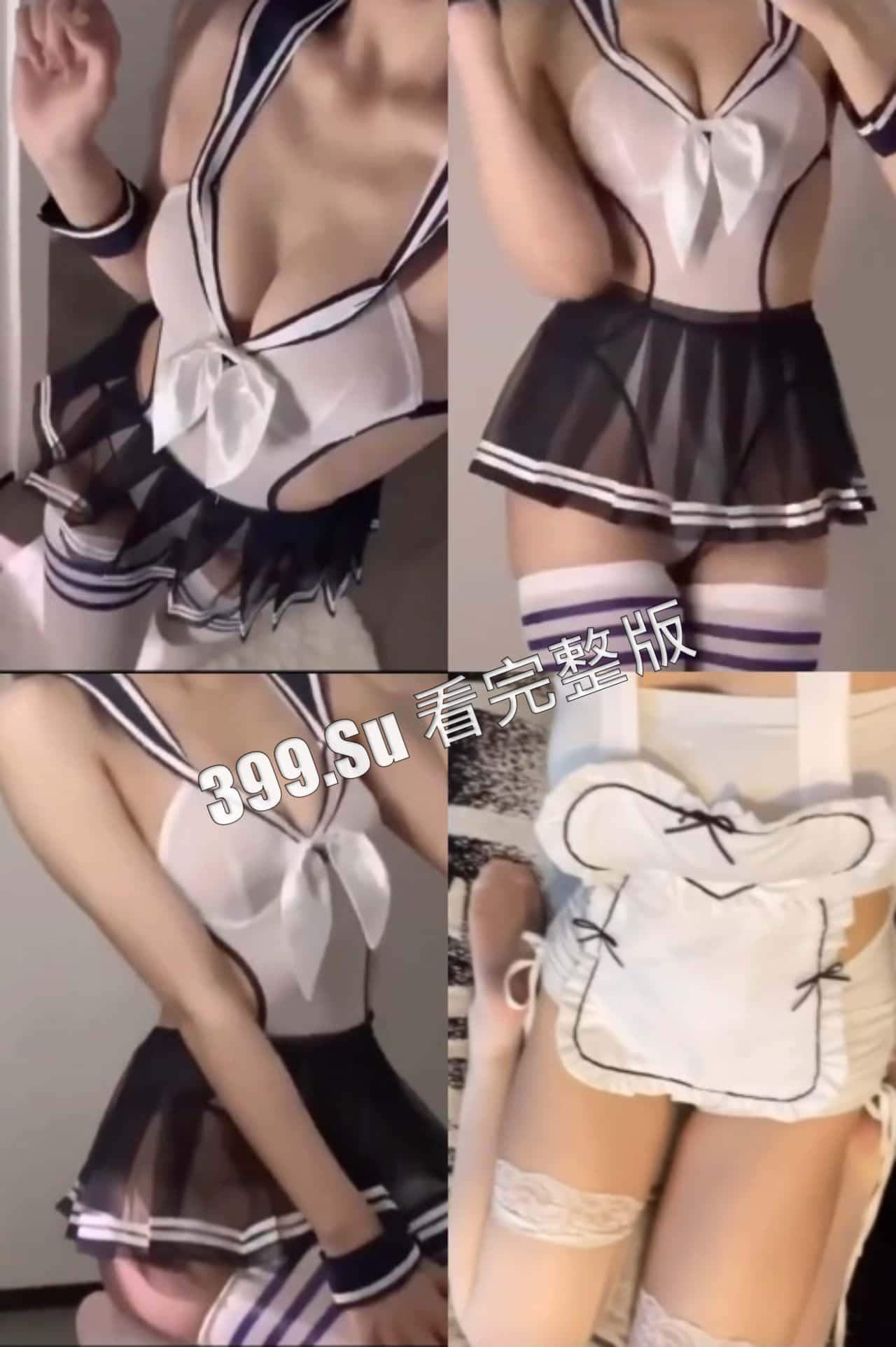 抖音快手 忆崽崽呀 300+w粉丝 微密圈视频合集 白幼瘦的大胸萝莉 全身都可玉-5