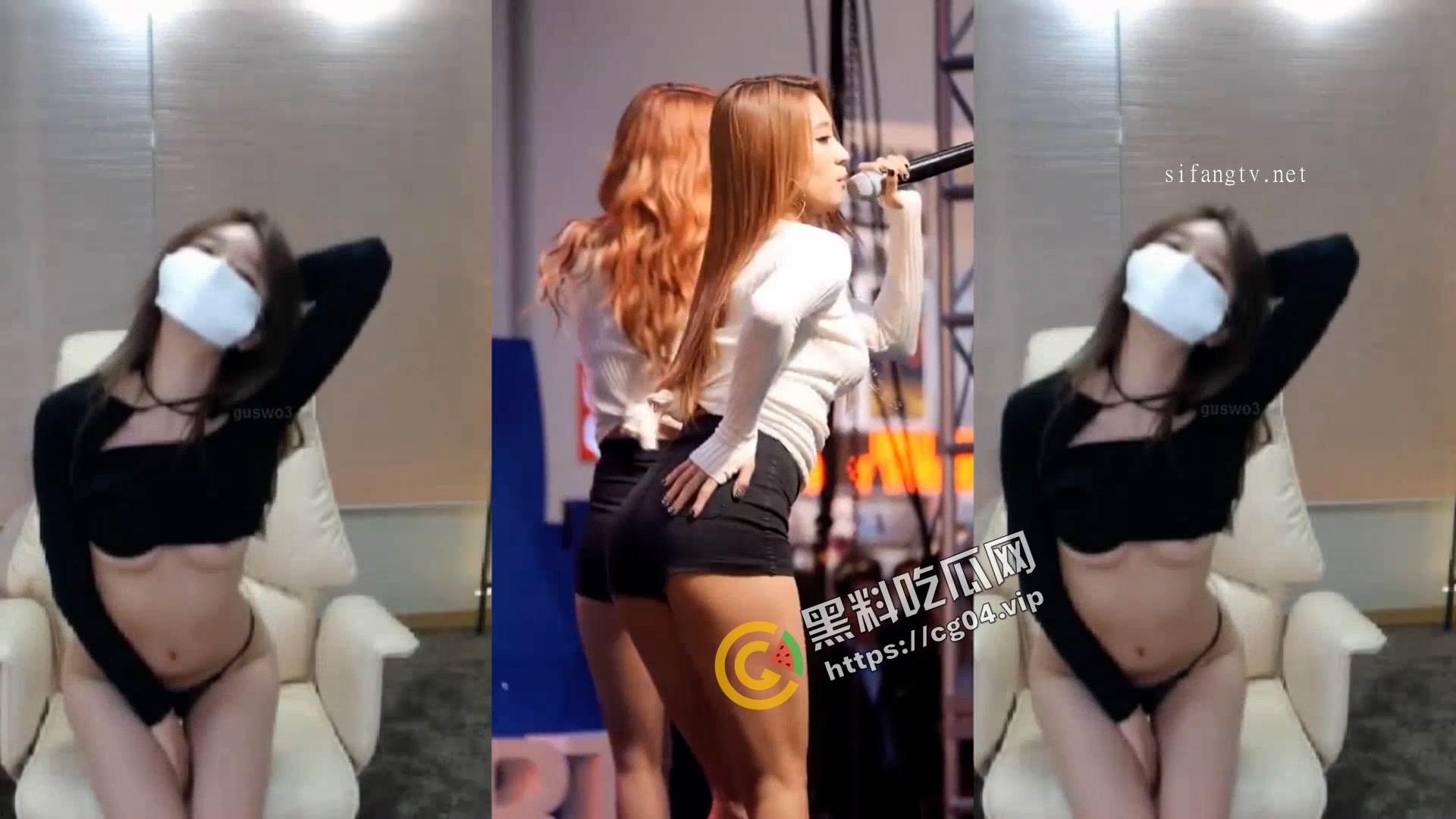 韩舞裸跳 光着就把钱挣了 绝美小姐姐韩舞卡点 感觉不输台上的明星啊 甚至还更性感-3