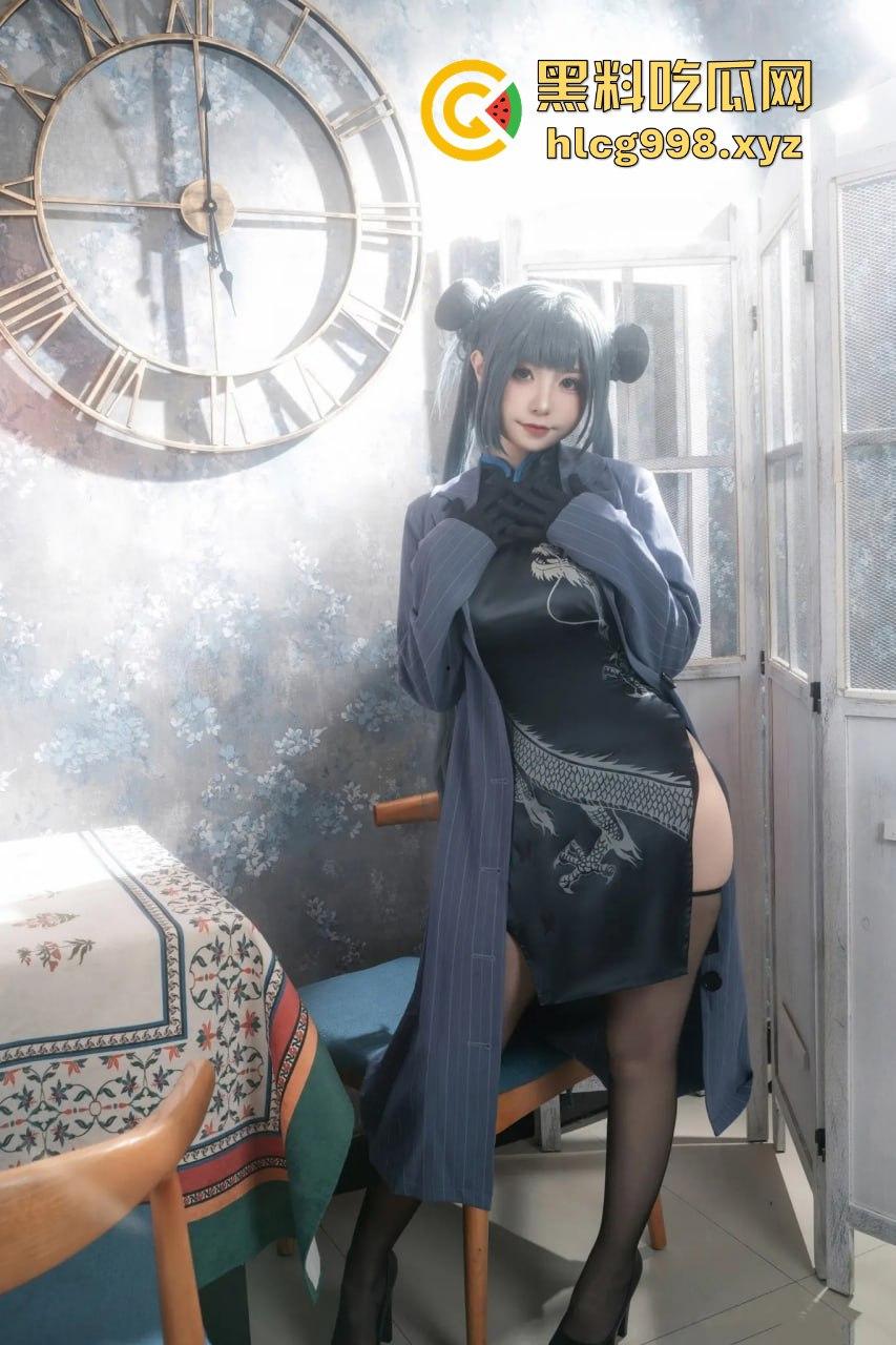 回忆缝纫机极品清纯萝莉【喵小吉】COS碧蓝档案妃咲!黑丝高跟掰穴,粉嫩小穴水润得想舔屏!-27