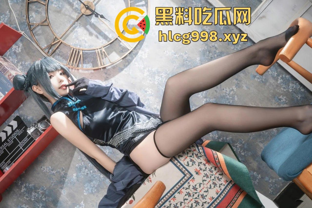 回忆缝纫机极品清纯萝莉【喵小吉】COS碧蓝档案妃咲!黑丝高跟掰穴,粉嫩小穴水润得想舔屏!-45