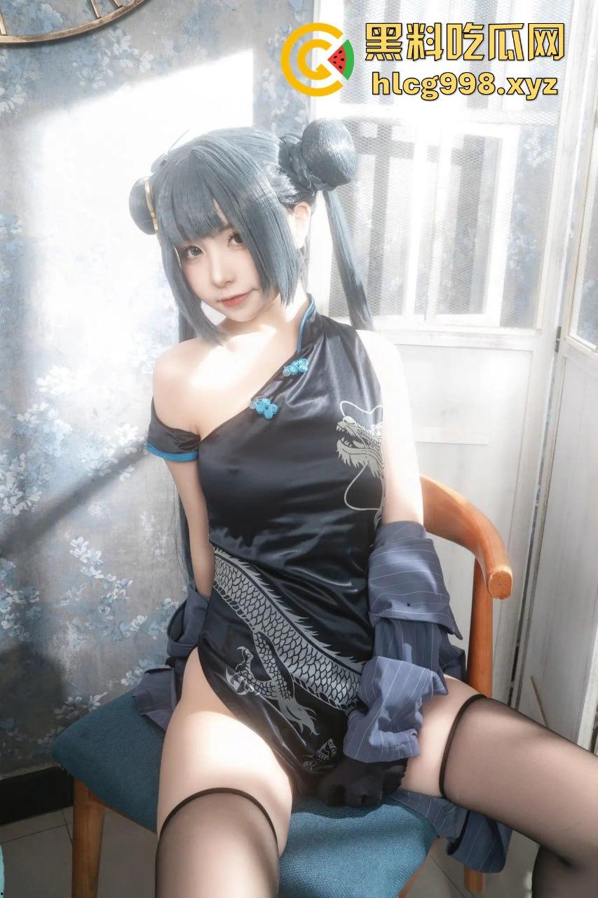 回忆缝纫机极品清纯萝莉【喵小吉】COS碧蓝档案妃咲!黑丝高跟掰穴,粉嫩小穴水润得想舔屏!-48