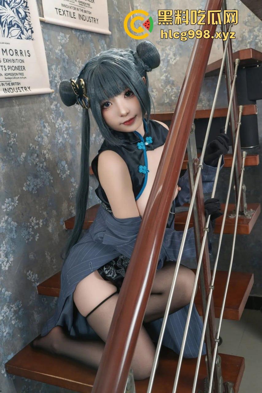 回忆缝纫机极品清纯萝莉【喵小吉】COS碧蓝档案妃咲!黑丝高跟掰穴,粉嫩小穴水润得想舔屏!-50