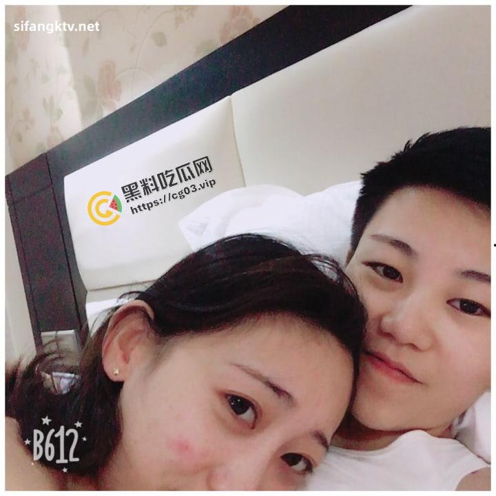 女同磨豆腐做爱遭泄漏 原相机自拍 能清楚听到刺耳的淫语骚话和做爱的呻吟声-6